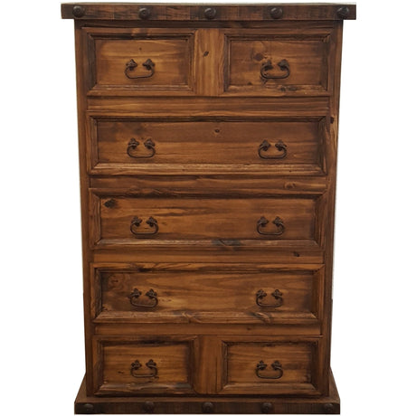 Oasis Chest of Drawers Rustic Dresser