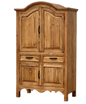 Sierra Rustic Pine Armoire