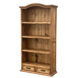 Traditional Small Rustic Bookcase