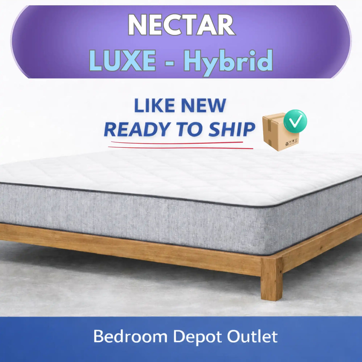 Nectar Luxe 14" Mattress - Ready to Ship