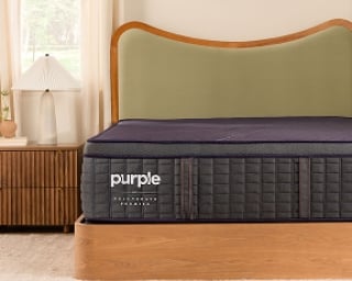 Purple RejuvenatePremier mattress, front view