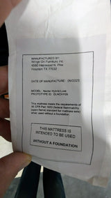 Nectar Luxe 13” Hybrid – Like New | Chicago Pickup / Local Delivery