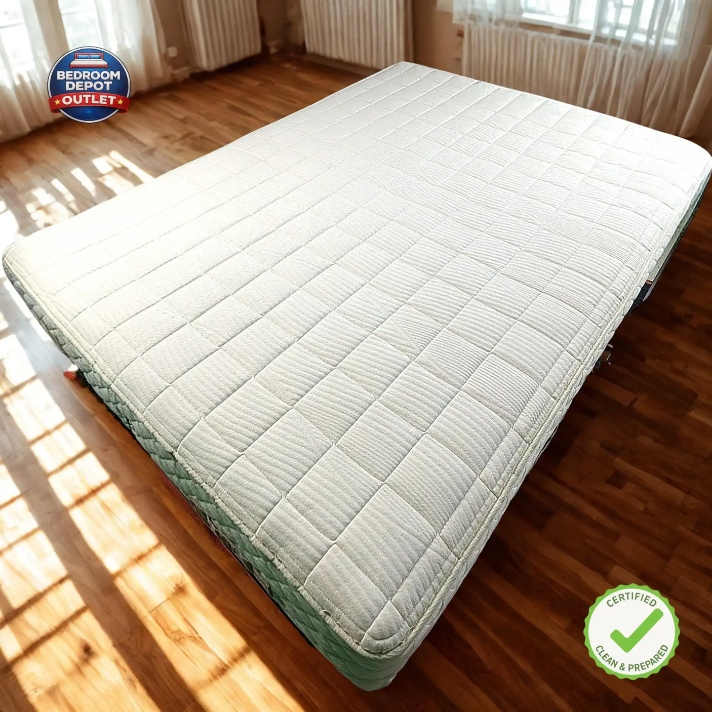 PlushBeds Botanical Bliss 10” Organic Latex – Like New | Chicago Pickup / Delivery