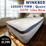 WinkBed 13.5” Luxury Firm – Like New | Chicago Pickup / Local Delivery