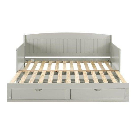 Alaterre Harmony Daybed with King Conversion, Dove Gray AJHO1180 - Bedroom Depot USA