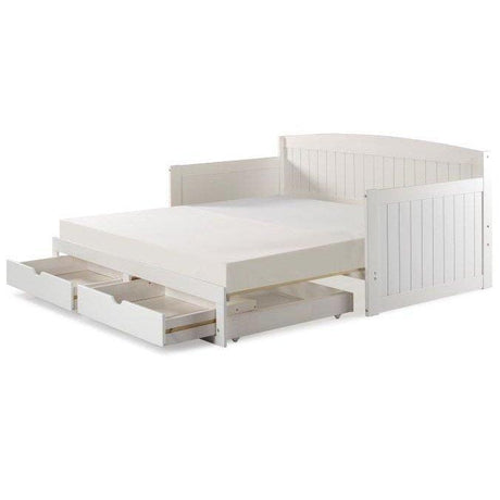 Alaterre Harmony Daybed with King Conversion, White AJHO11WH - Bedroom Depot USA