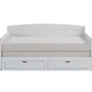 Alaterre Harmony Daybed with King Conversion, White AJHO11WH - Bedroom Depot USA