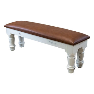 Santa Rita Rustic Bench with Cushion Nevada