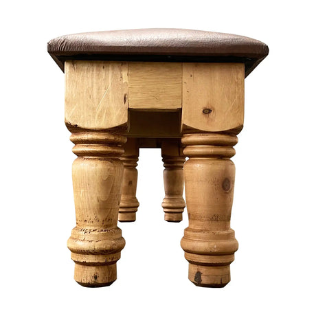 Santa Rita Rustic Bench with Cushion