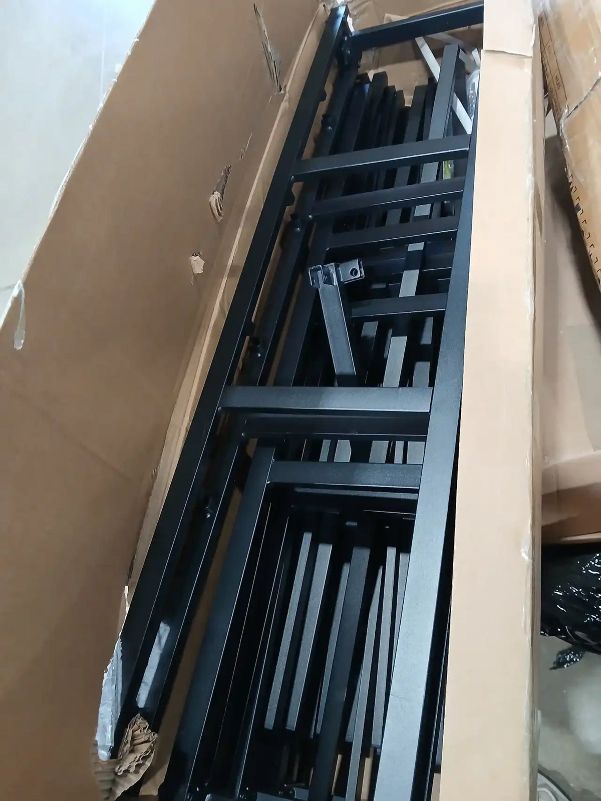 10 Inch King Box Spring High Profile, Heavy Duty Metal King Size Box Spring Bed Base with Fabric Cover