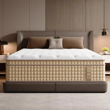 12" Hybrid Mattress, Bedstory Innerspring with Gel Memory Foam, CertiPUR, Medium