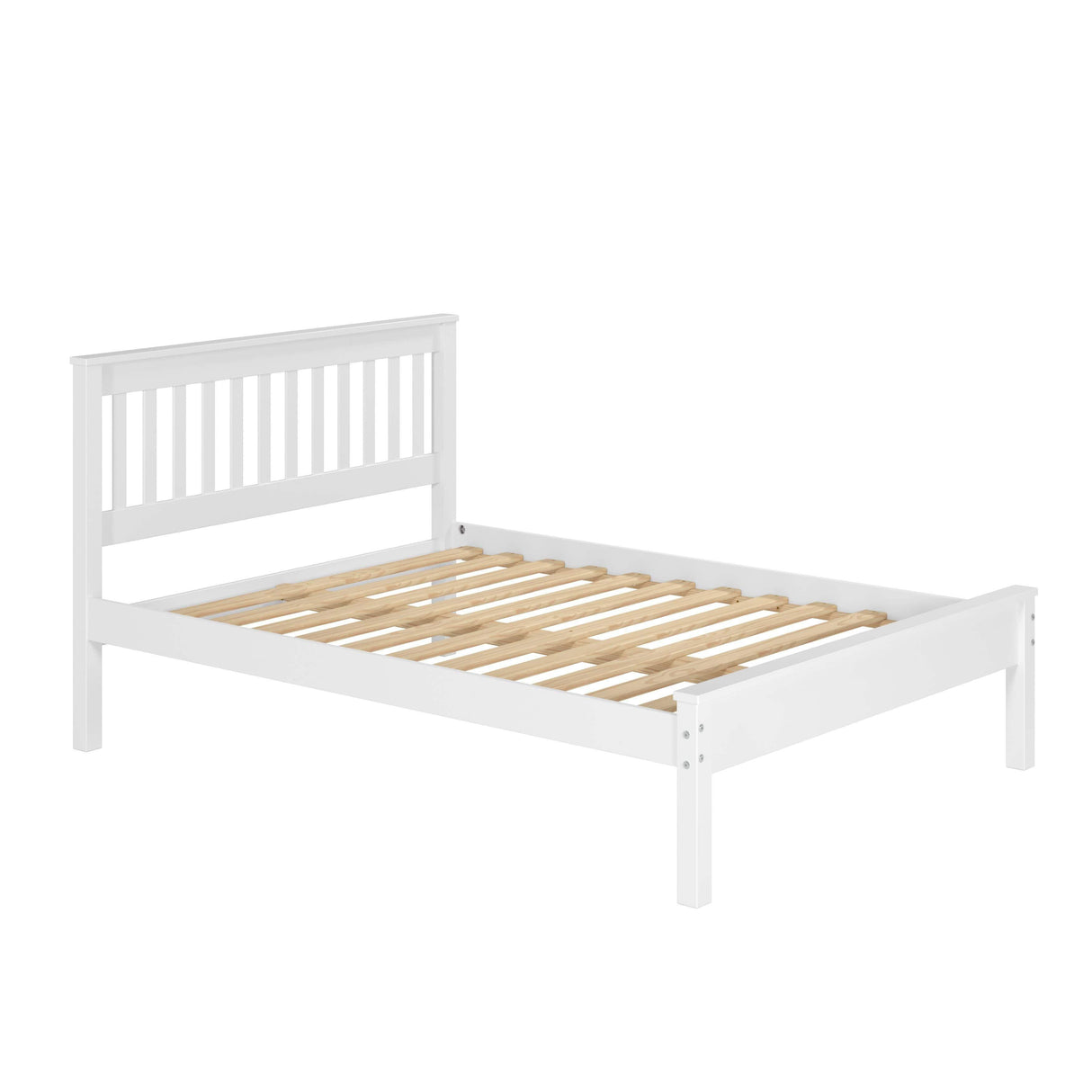 Donco Full Contempo Bed White 500-FW - Bedroom Depot USA