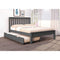 Donco  Full Contempo Bed With Trundle Bed Dark Cappuccino Finish - Bedroom Depot USA