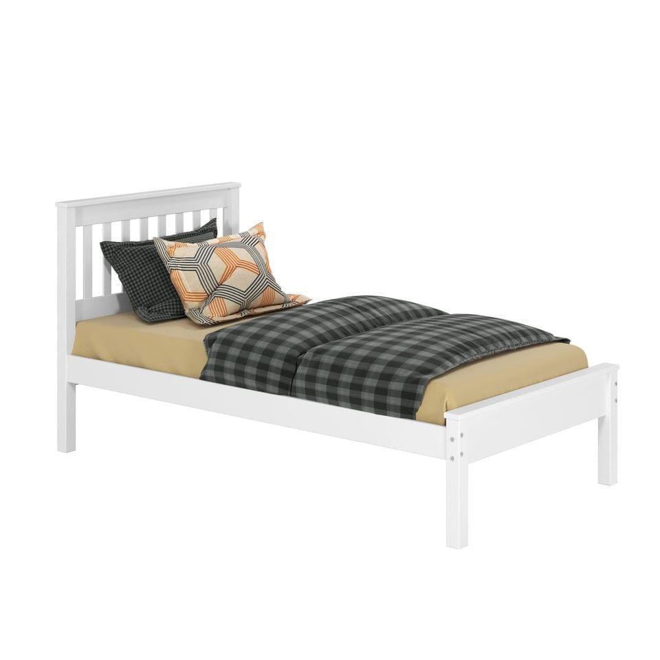 Donco Twin Contempo Bed White - Bedroom Depot USA