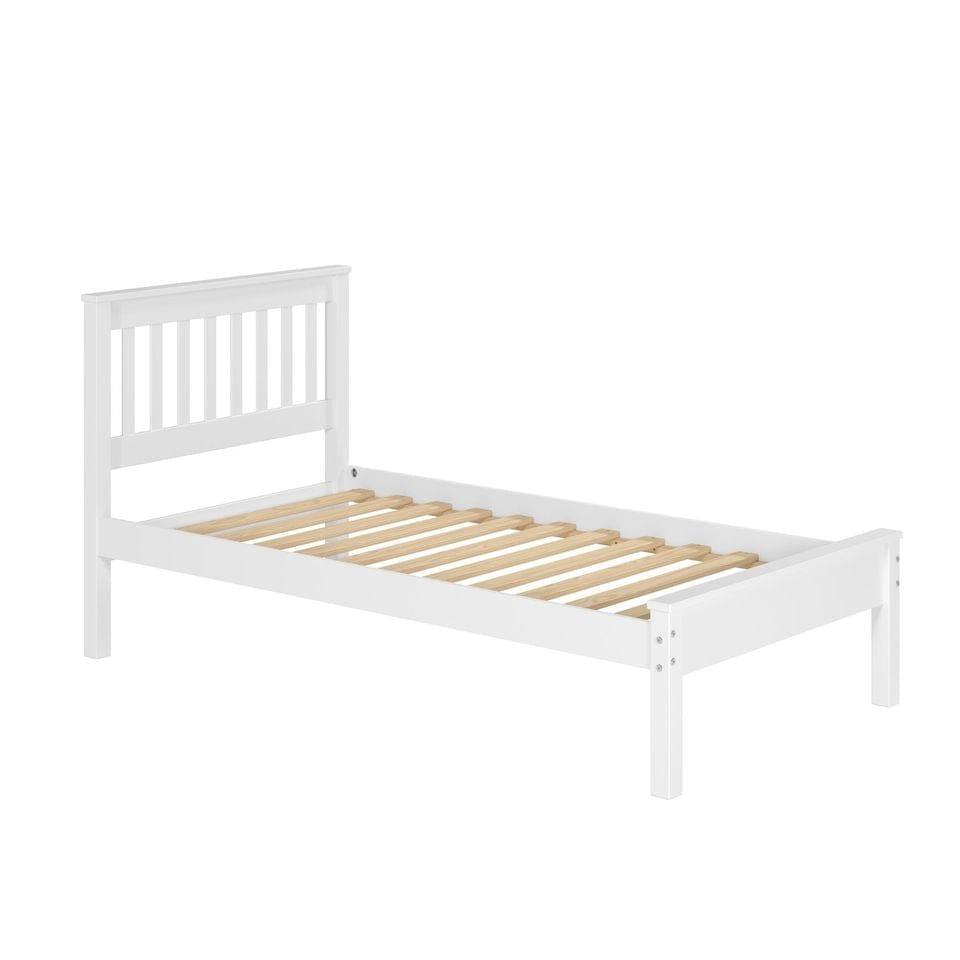 Donco Twin Contempo Bed White - Bedroom Depot USA