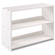 Donco  Louver Low Loft Bookcase - Bedroom Depot USA