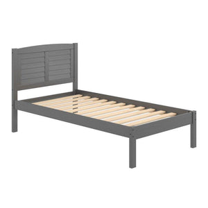 Donco Twin Louver Bed Antique Grey 212-TAG - Bedroom Depot USA