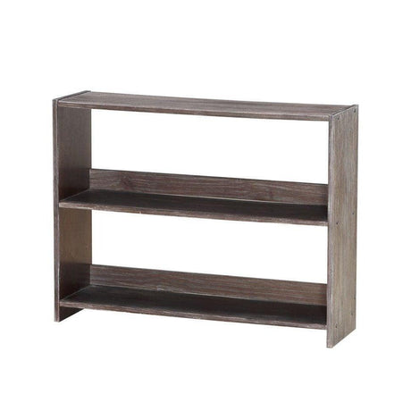 Donco  Low Loft Bookcase Brushed Shadow 0318D-BS - Bedroom Depot USA