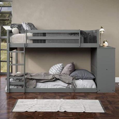 Donco Mission Chest Bunk - Bedroom Depot USA