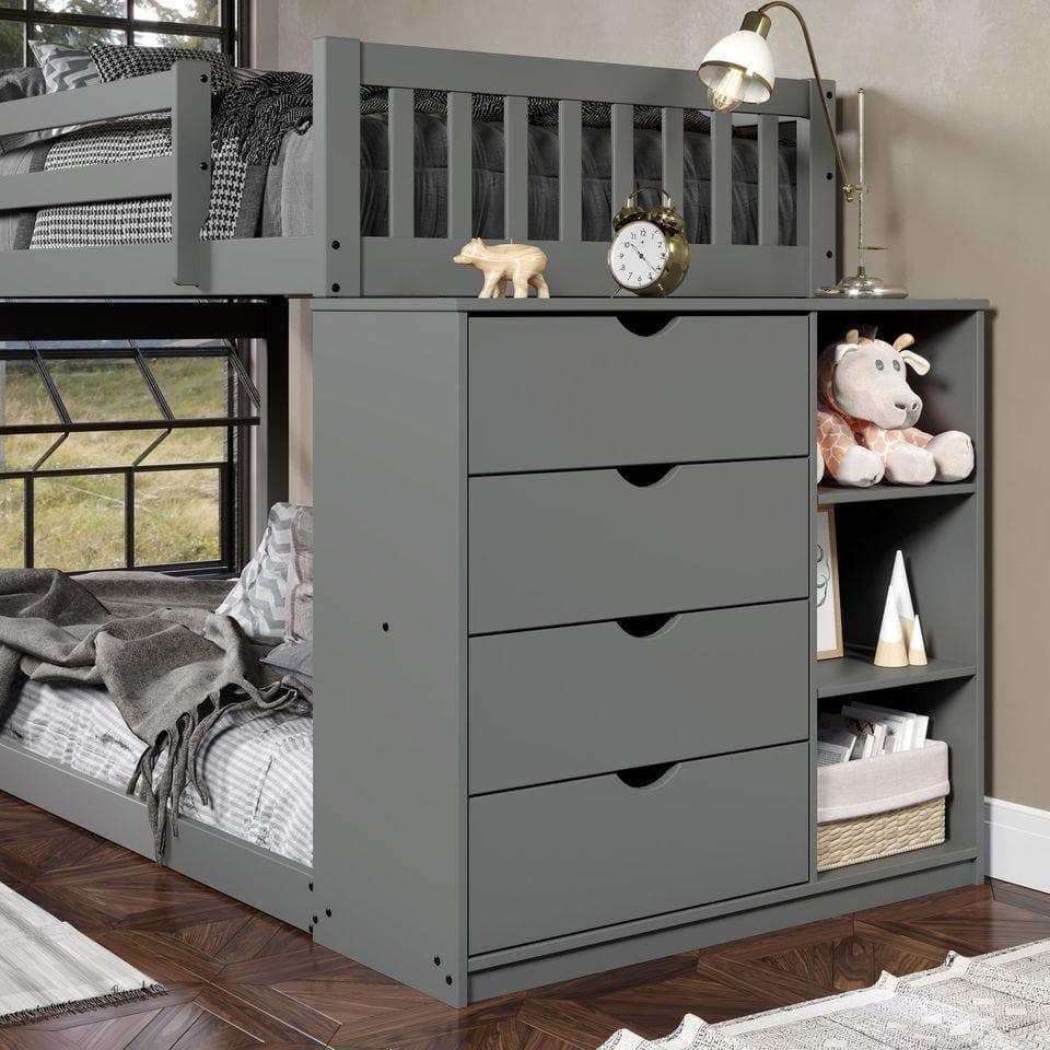 Donco Mission Chest Bunk - Bedroom Depot USA