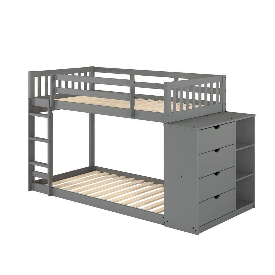 Donco Mission Chest Bunk - Bedroom Depot USA