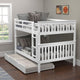 Donco Full/Full Mission Bunk Bed With Trundle Bed - Bedroom Depot USA