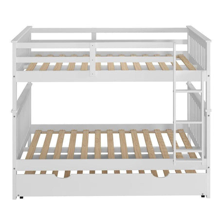 Donco Full/Full Mission Bunk Bed With Trundle Bed - Bedroom Depot USA