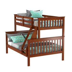 Donco Twin/Full Mission Bunkbed Espresso 122-3-TFE - Bedroom Depot USA