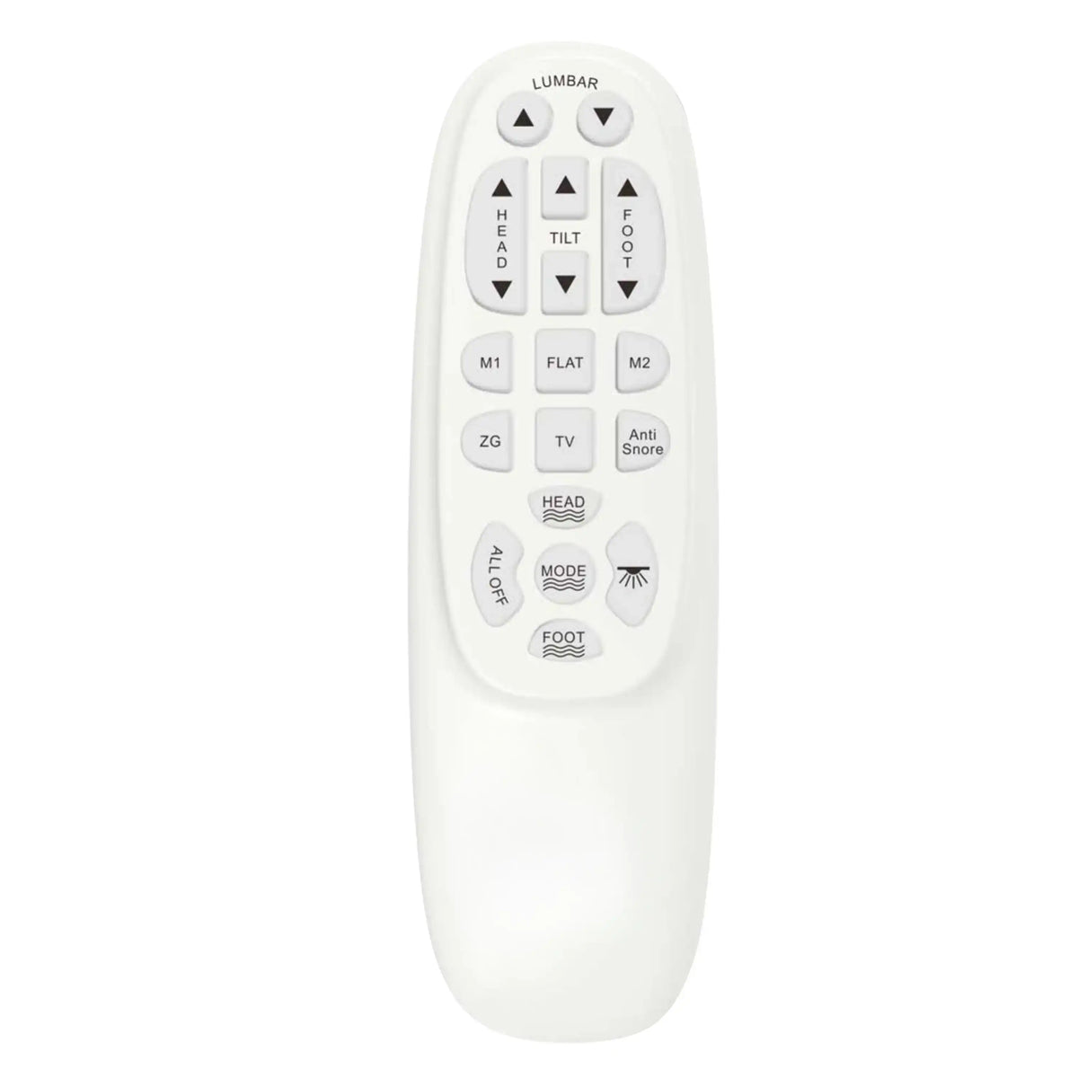 Comfort/base Remote Adjustable Bed Base, Head/Foot Tilt, Lumbar Adjustment, Remote - Queen ...