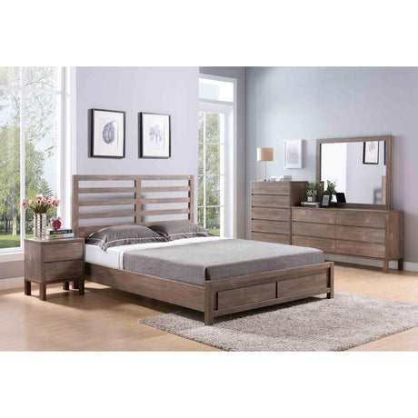 ID USA Queen Bed Frame B3702Q - Bedroom Depot USA