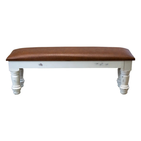 Santa Rita Rustic Bench with Cushion Nevada
