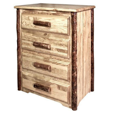 Glacier Country Collection 4 Drawer Chest of Drawers MWGC4D - Bedroom Depot USA