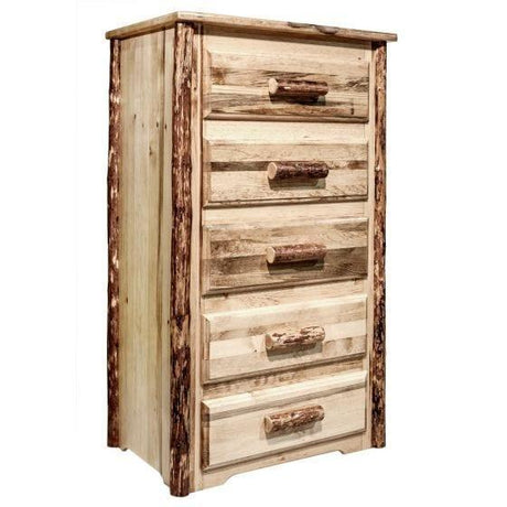 Glacier Country Collection 5 Drawer Chest of Drawers MWGC5D - Bedroom Depot USA