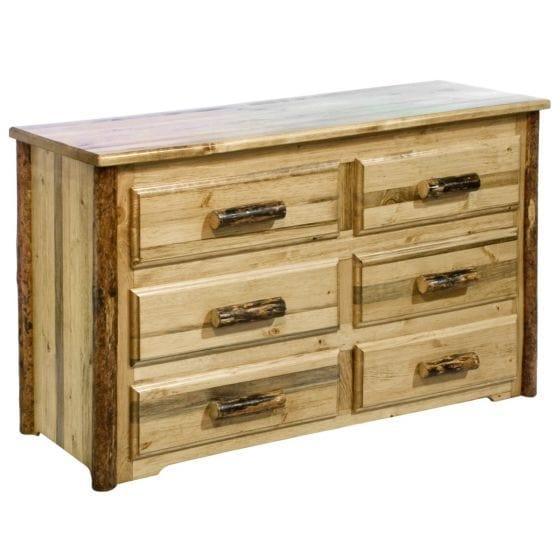 Glacier Country Collection 6 Drawer Dresser MWGC6D - Bedroom Depot USA