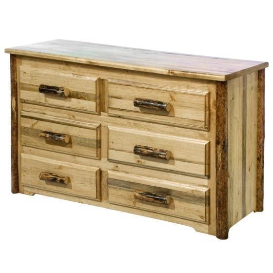 Glacier Country Collection 6 Drawer Dresser MWGC6D - Bedroom Depot USA