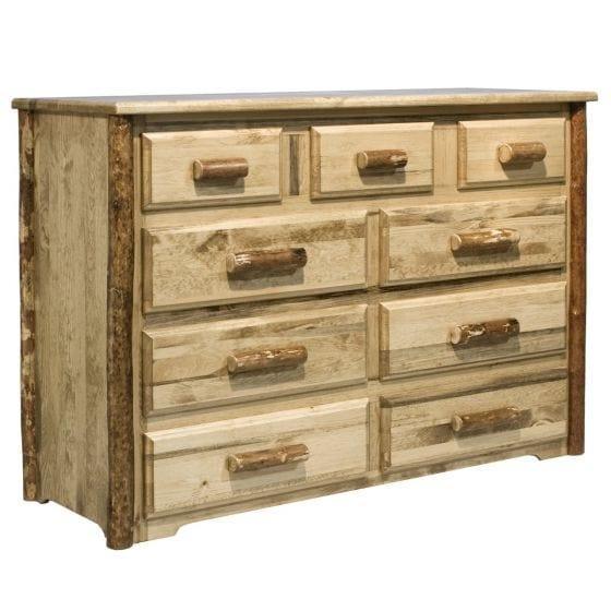 Glacier Country Collection 9 Drawer Dresser MWGC9D - Bedroom Depot USA