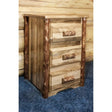 Glacier Country Collection Nightstand with 3 Drawers MWGCN3D - Bedroom Depot USA