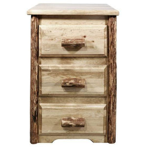 Glacier Country Collection Nightstand with 3 Drawers MWGCN3D - Bedroom Depot USA