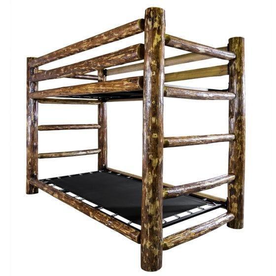 Glacier Country Collection Twin over Twin Bunk Bed MWGCBBN - Bedroom Depot USA