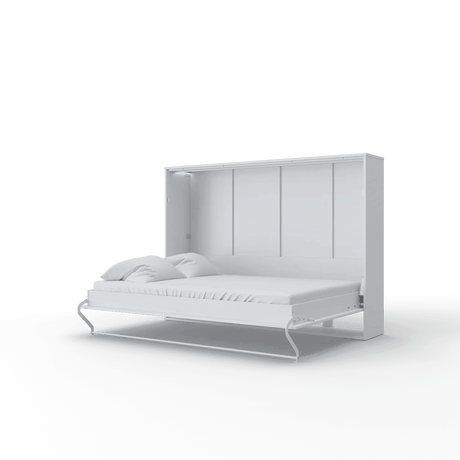 Maxima House INVENTO Horizontal Wall Bed, European Full XL Size - Bedroom Depot USA