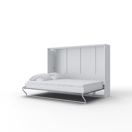 Maxima House INVENTO Horizontal Wall Bed, European Full XL Size - Bedroom Depot USA