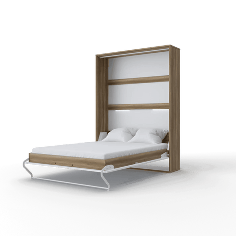 Maxima House Invento Vertical Wall Bed, Full XL Size - Bedroom Depot USA