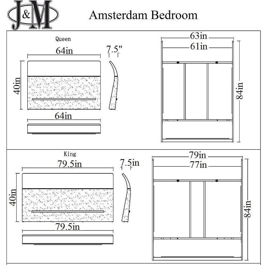 J&M Amsterdam Bedroom Set - Bedroom Depot USA