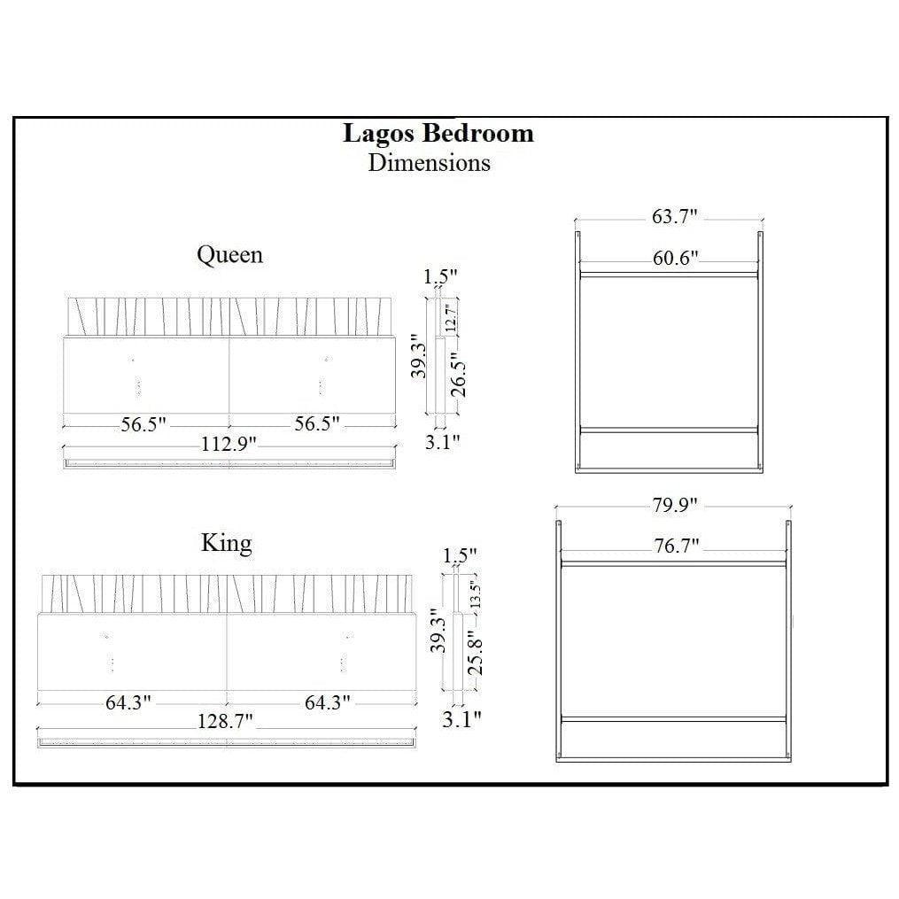 J&M Lagos Premium Bedroom Set - Bedroom Depot USA