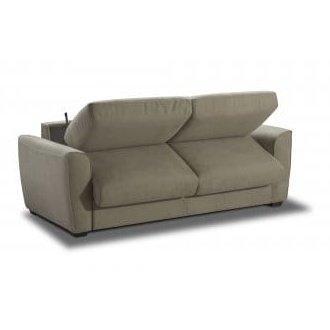 J&M Marin Sofa Bed in Light Grey Fabric 18235 - Bedroom Depot USA