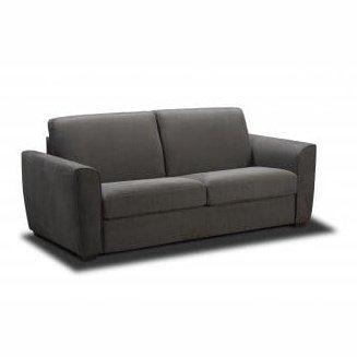 J&M Mono Sofa Bed in Grey Fabric 18233 - Bedroom Depot USA