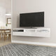 Manhattan Comfort Cabrini 71.25 Half Floating Entertainment Center with 3 Drawers - Bedroom Depot USA