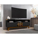 Manhattan Comfort Camberly 62.99 TV Stand with 5 Shelves and Wine Storage - Bedroom Depot USA