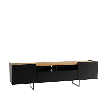 Manhattan Comfort Winston 70.86 TV Stand with 6 Shelves - Bedroom Depot USA