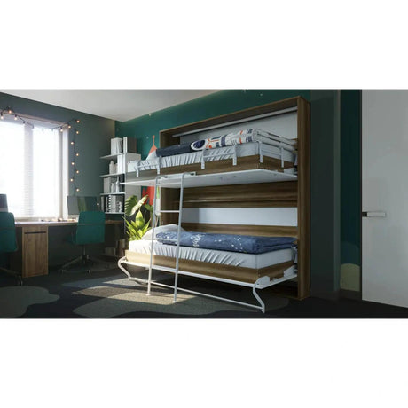 Maxima House Otis European Twin Murphy Bed Bunk Beds | Bedroom Depot USA